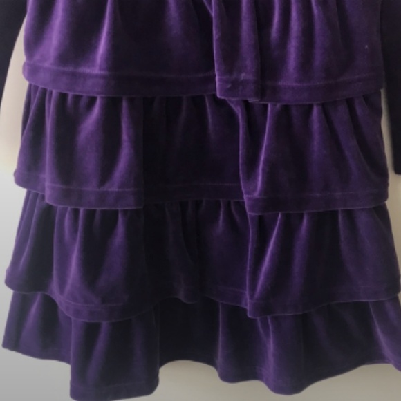 Hanna Andersson Velvet Dress (size 130/8) - Picture 2 of 6